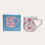Gran's Heart Handle Mug
