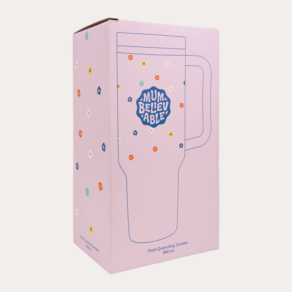 Thirst Quenching Tumbler with Straw