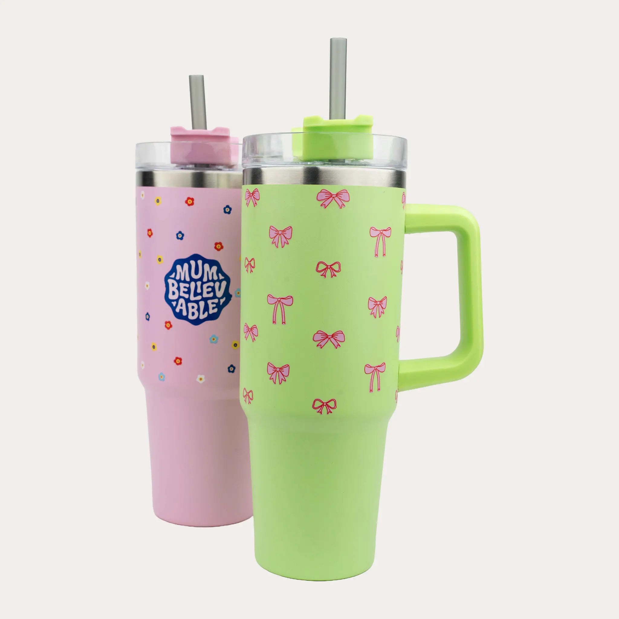 Thirst Quenching Tumbler with Straw