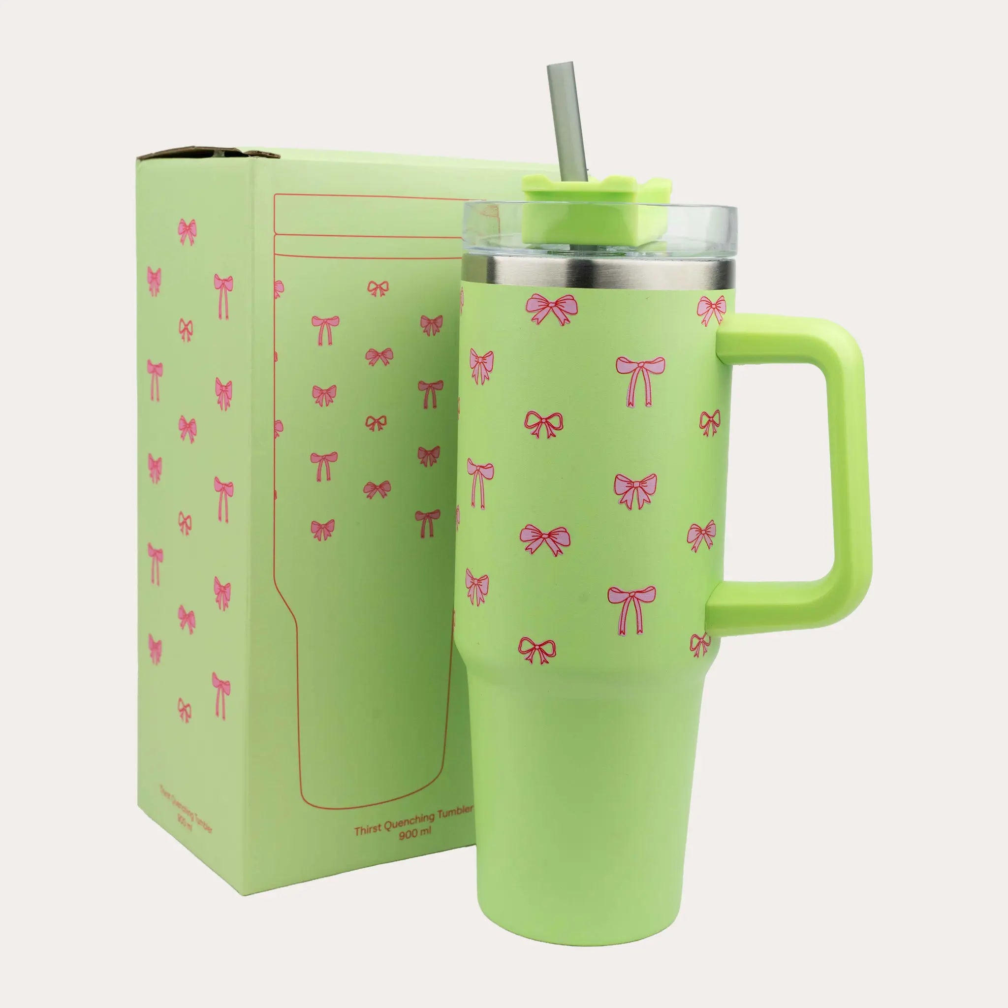 Thirst Quenching Tumbler with Straw