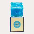 Glass Heart Candle Jar