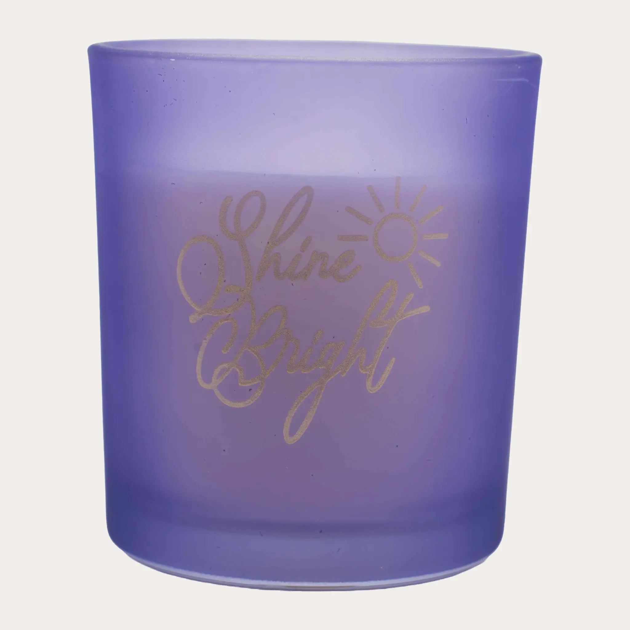 Shine Bright Glass Candle