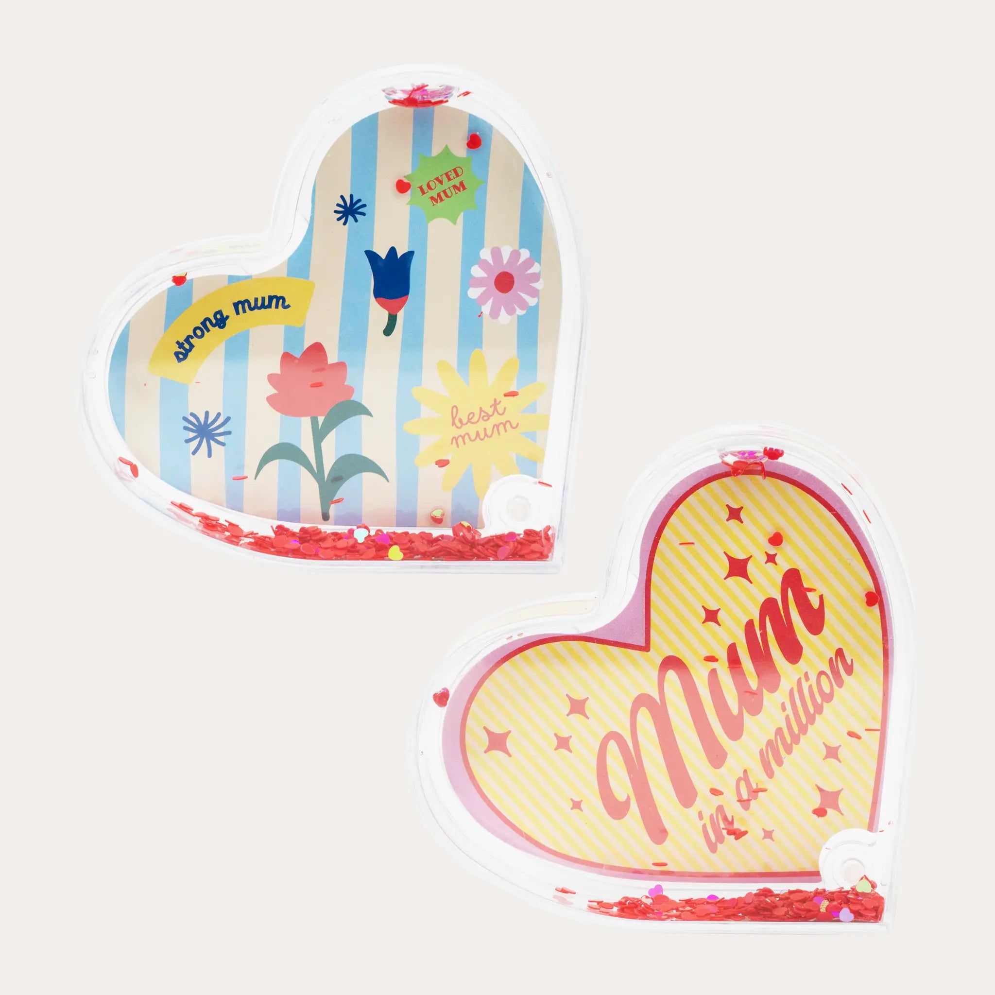 Love Mum Heart Flakes