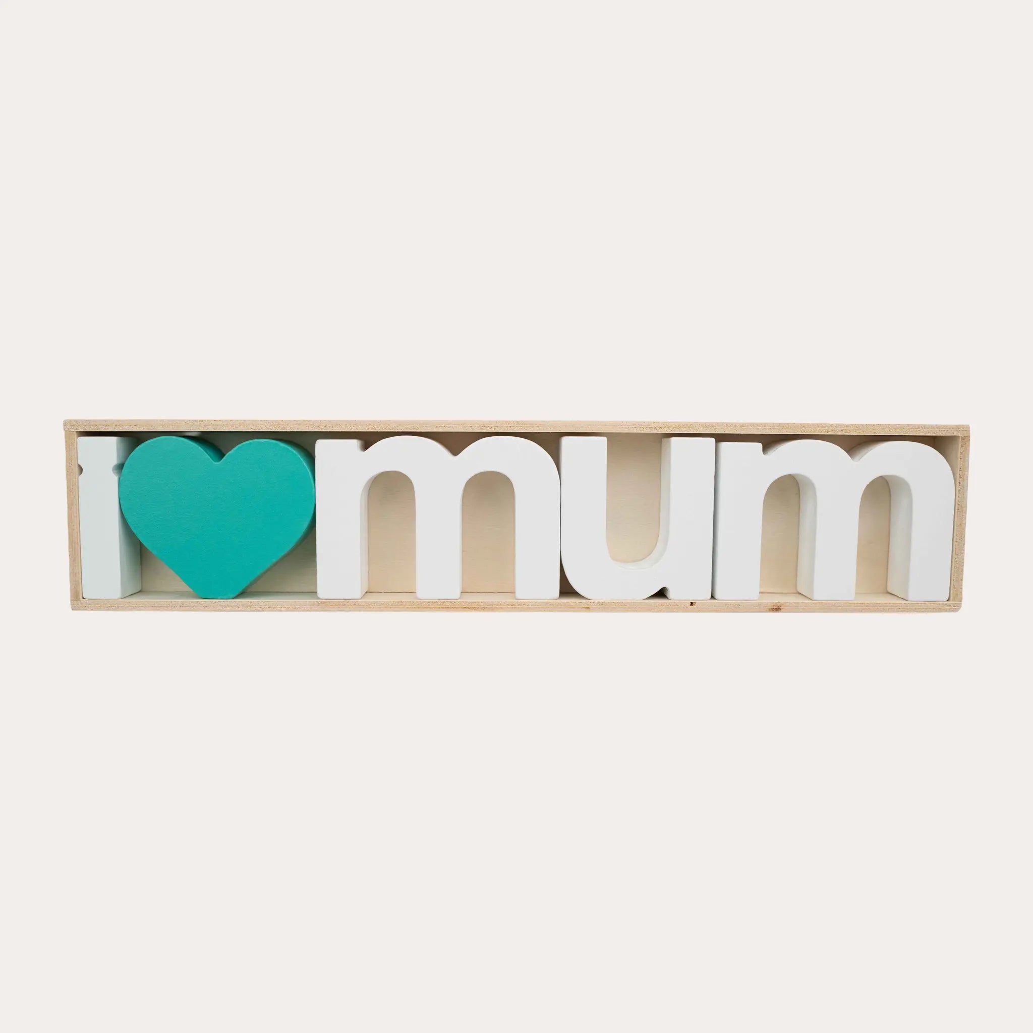 I Love Mum Blocks