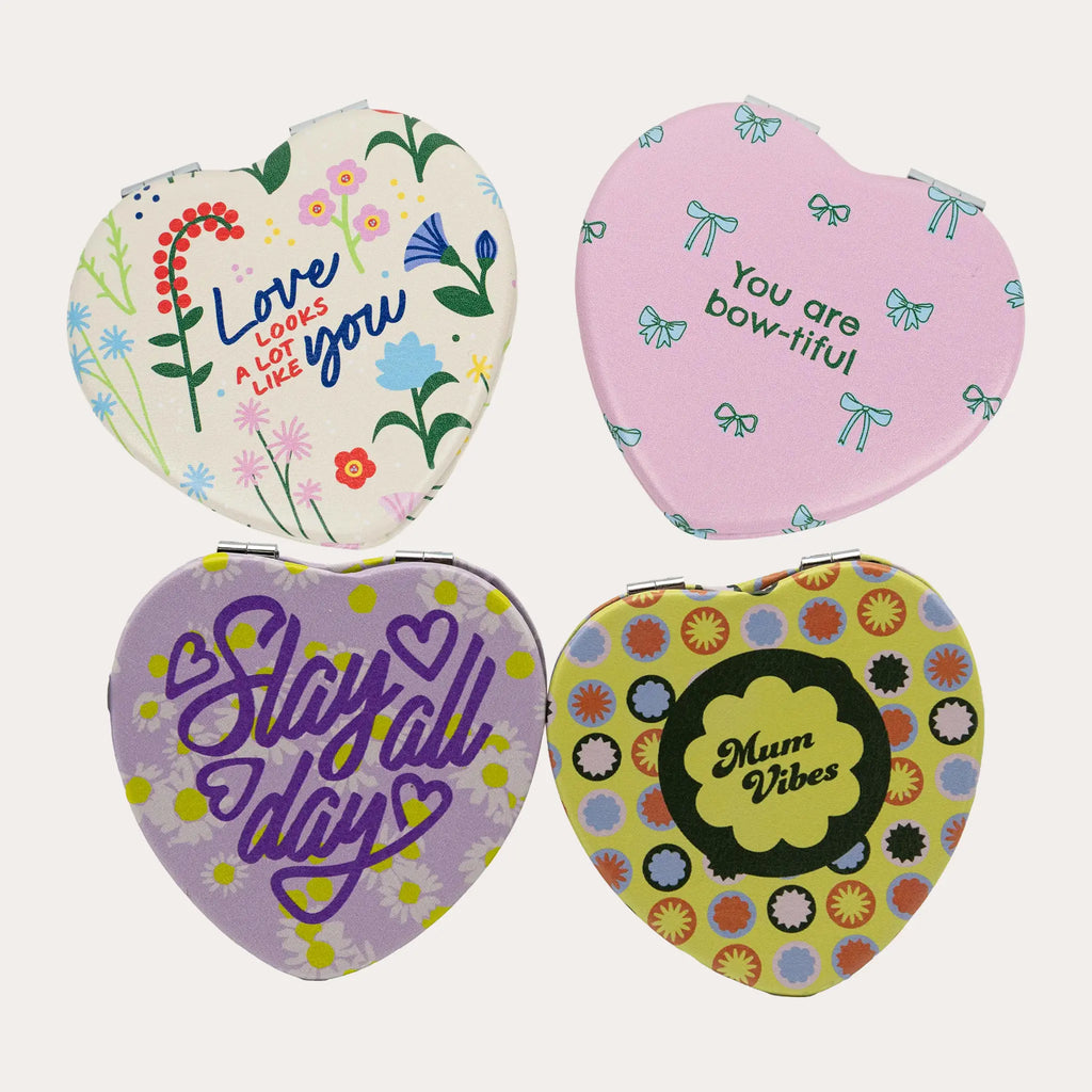 Love Heart Compact Mirror