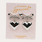 Bow & Heart Earring