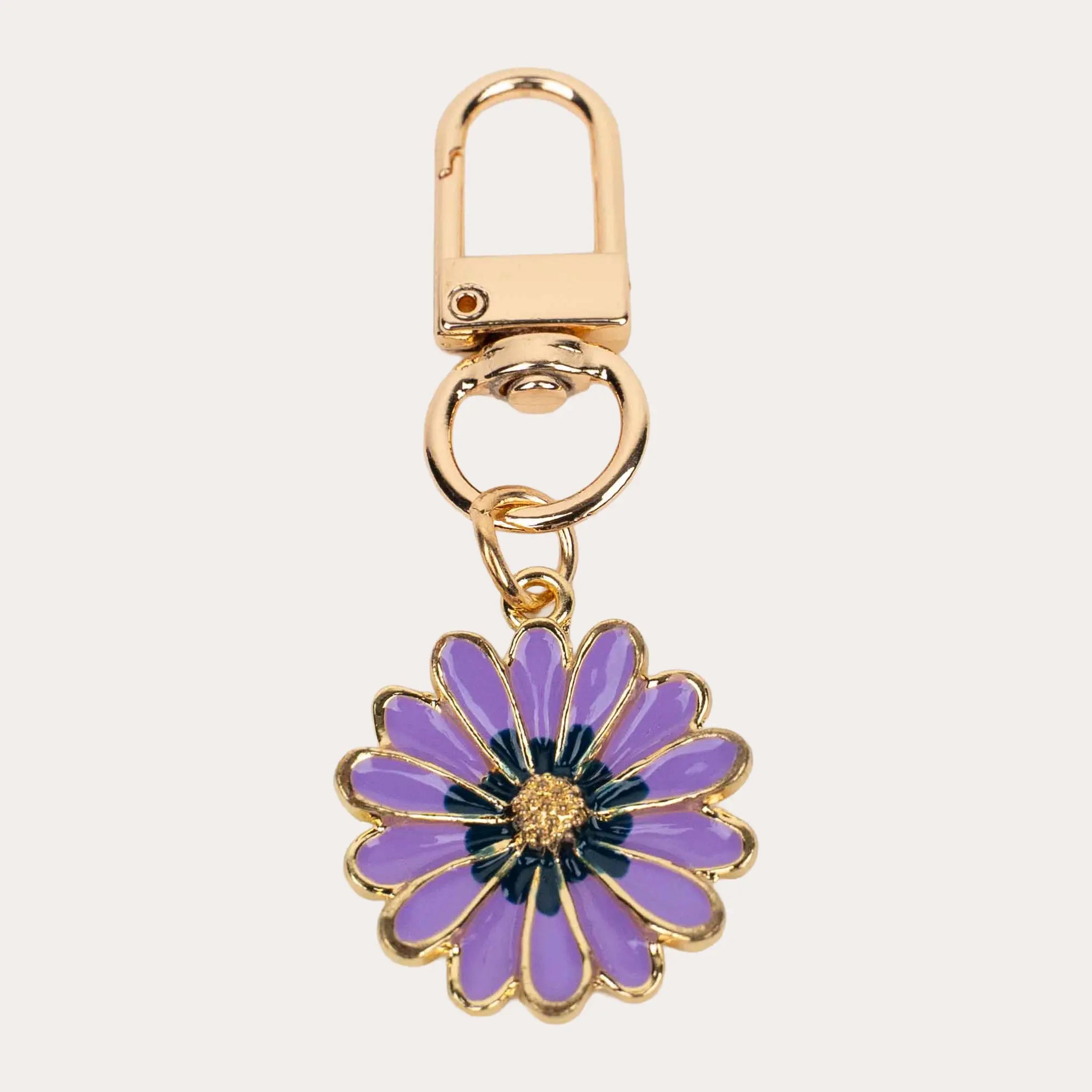 Floral Charm Key Chain