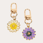 Floral Charm Key Chain