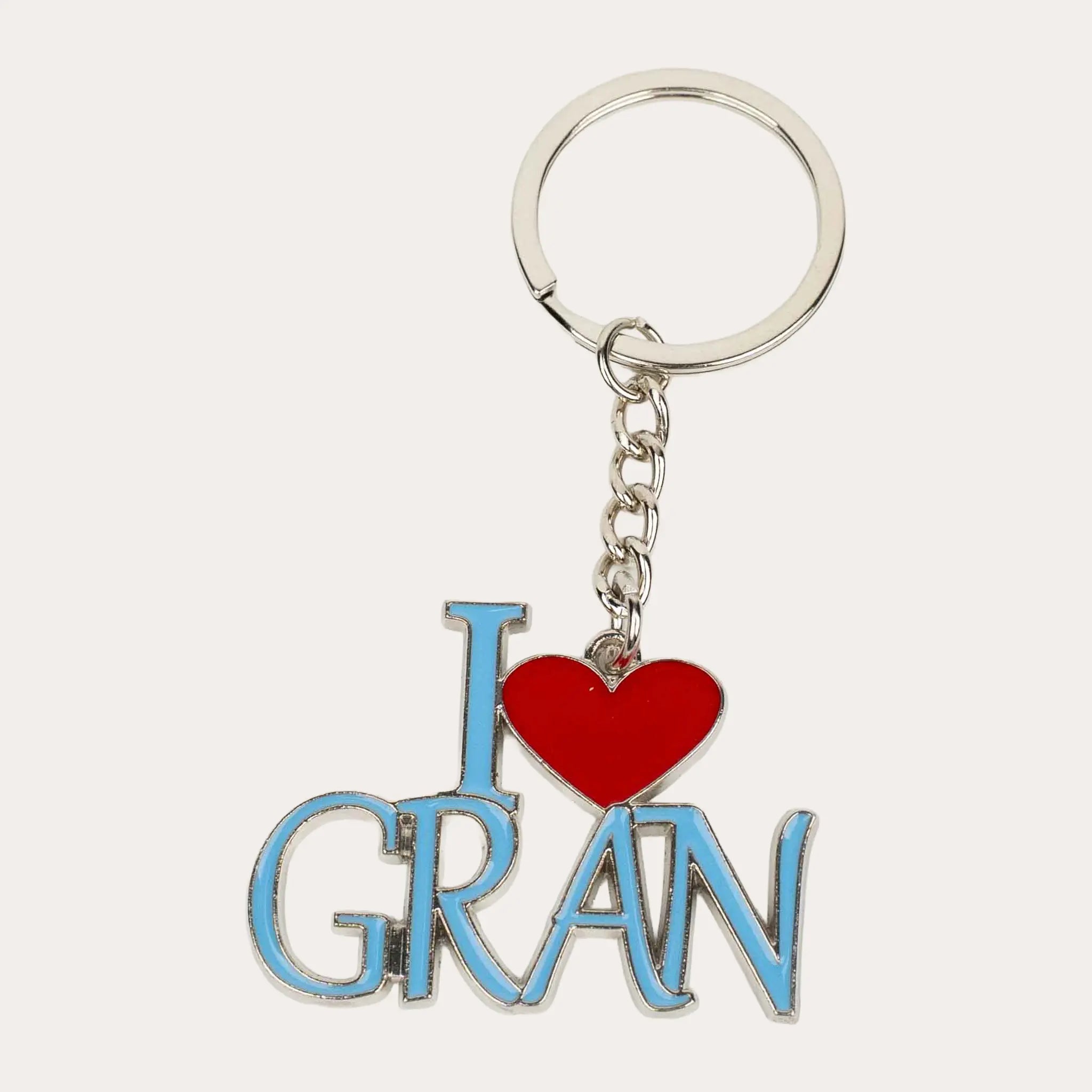 I Love Nan & Gran Key Ring