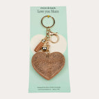 Bling Heart Key Ring