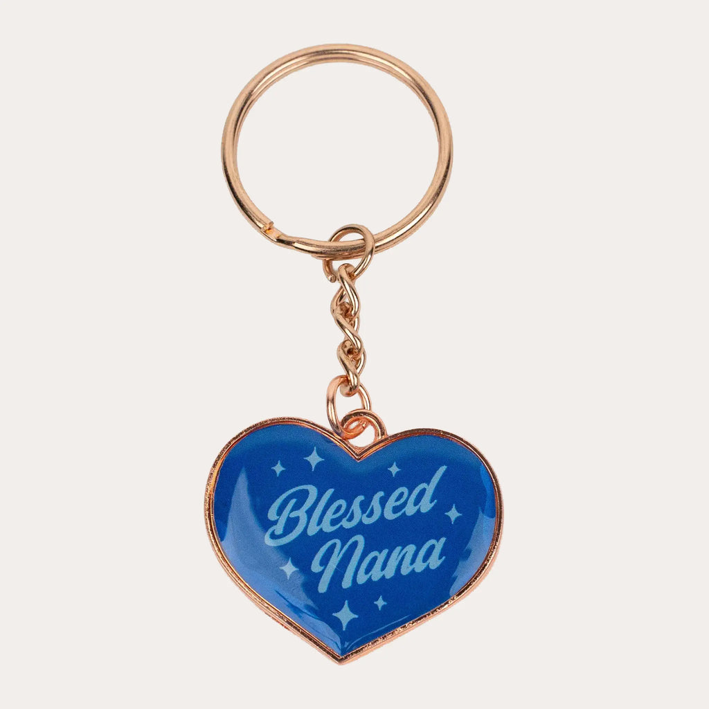 Heart Shaped Key Ring for Gran